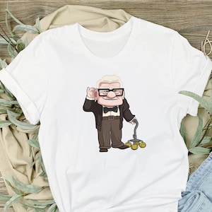 Cute Carl Fredricksen T-Shirt, Disney Up Shirt, Pixar Carl Fredricksen Up T-Shirt, Disneyland Tees, Kid T-Shirt, Woman T-Shirt, Man T-Shirt