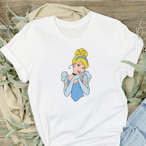 Adorable Cinderella T-Shirt, Disney Princess Shirt, Pretty Disney T-Shirt, Disneyland Tees, Man Shirt T, Woman Shirt, Holiday T, Gift Outfit