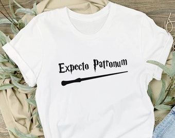 Funny Wizard Wand Shirt, Expecto Patronum, Sweet Gifts For, Holiday Shirt, Lovely Shirt, Man Shirt, Woman Shirt, Toddler Shirt, Heartwarming
