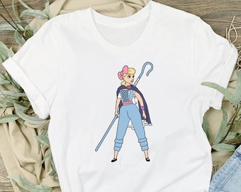 Pretty Bo Peep Camiseta, Disney Toy Story Shirt, Beautiful Bo Peep Toy Story, Disneyland Tee, Kid Shirt, Woman Shirt, Disney Unisex Design