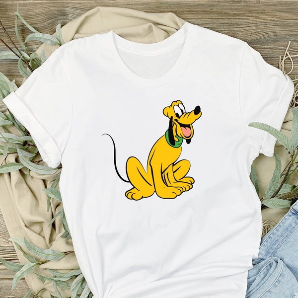 Disney Pluto T-Shirt, Disney The Chain Gang Pluto Shirt, Disney Pluto The Dog T-Shirt, Disneyland Tee, Man Shirt Tee, Woman Shirt Tee, Kid T