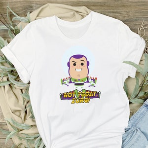 Koszulka Buzz Lightyear Not Today Zurg, Koszulka Disney Toy Story, Koszulka Disney Buzz Lightyear, Koszulka Disneyland, Koszulka męska, Koszulka damska