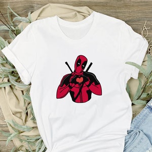 Deadpool T Shirt Design Svg - Etsy | T-Shirts