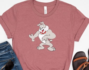 Linda camiseta Spike Bulldog, la camiseta Tom y Jerry, camiseta Warner Bros, camiseta Spike, camiseta hombre, camiseta mujer, traje de dibujos animados, camiseta para niños