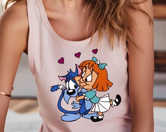 Cute Elmyra Duff Tank Top Shirt, Looney Tunes Princess, Tiny Toon Adventures Outfit, Vacay Tank Top, Unisex Clothing, Warner Bros Queen