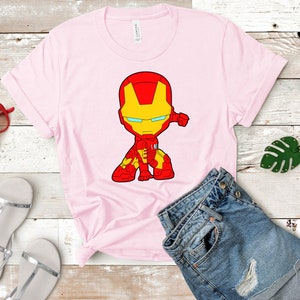Camiseta Cool Iron Man, Marvel Tony Stark Bella Canvas, Diseño MCU Iron Man, Camiseta Avengers Iron Man, Diseño para niños pequeños XL, Camiseta para niños, Camisa unisex imagen 8