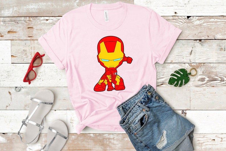 Camiseta Cool Iron Man, Marvel Tony Stark Bella Canvas, Diseño MCU Iron Man, Camiseta Avengers Iron Man, Diseño para niños pequeños XL, Camiseta para niños, Camisa unisex imagen 8