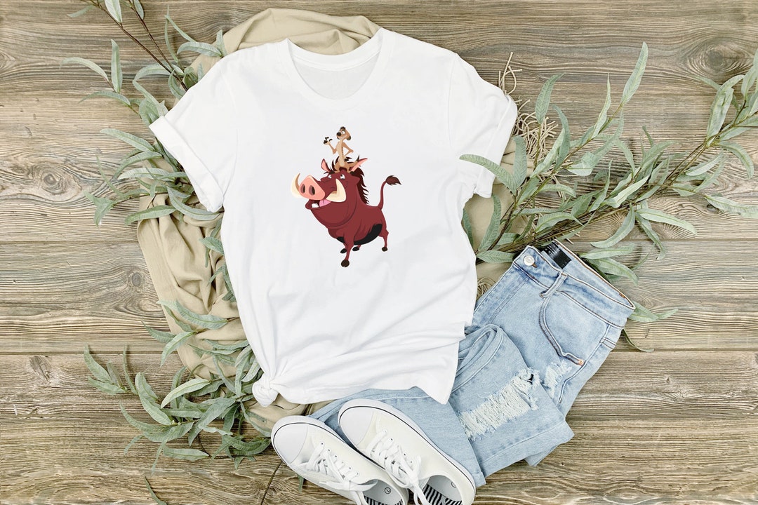 Clothing T Shirt Timon Et Pumba Buy Cute Timon And Pumbaa T-shirt