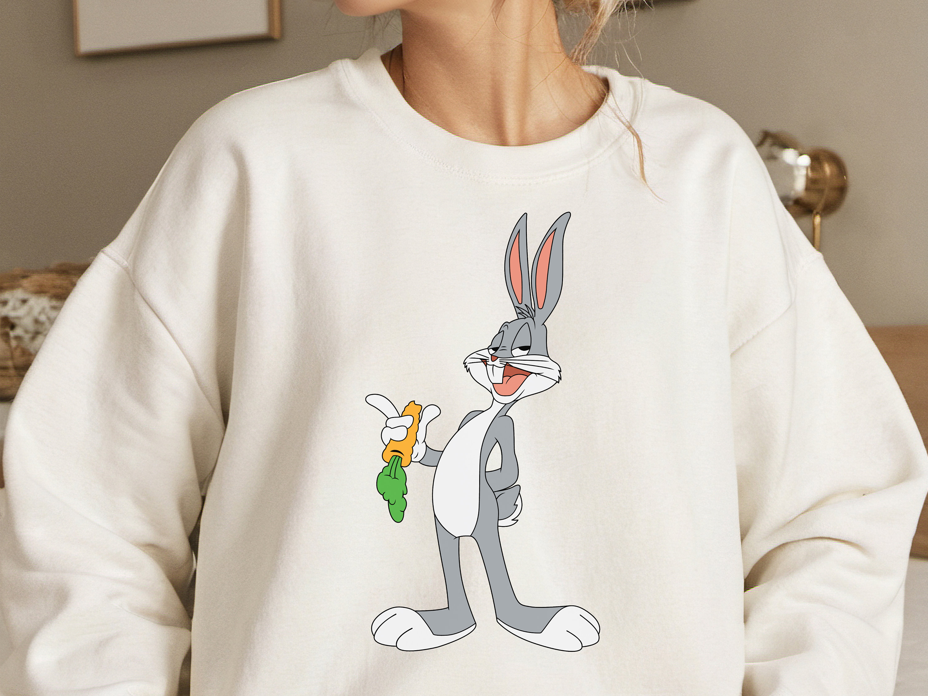 Looney Tunes Men's Bugs Bunny Crossed Arms T-Shirt