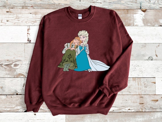 Lovely Frozen Elsa and Anna Sweatshirt, Disney Frozen Sisters Hoodie, Disney's  Princess Elsa, Disneyland Sweater, Kid Shirt, Unisex Crewneck - Etsy
