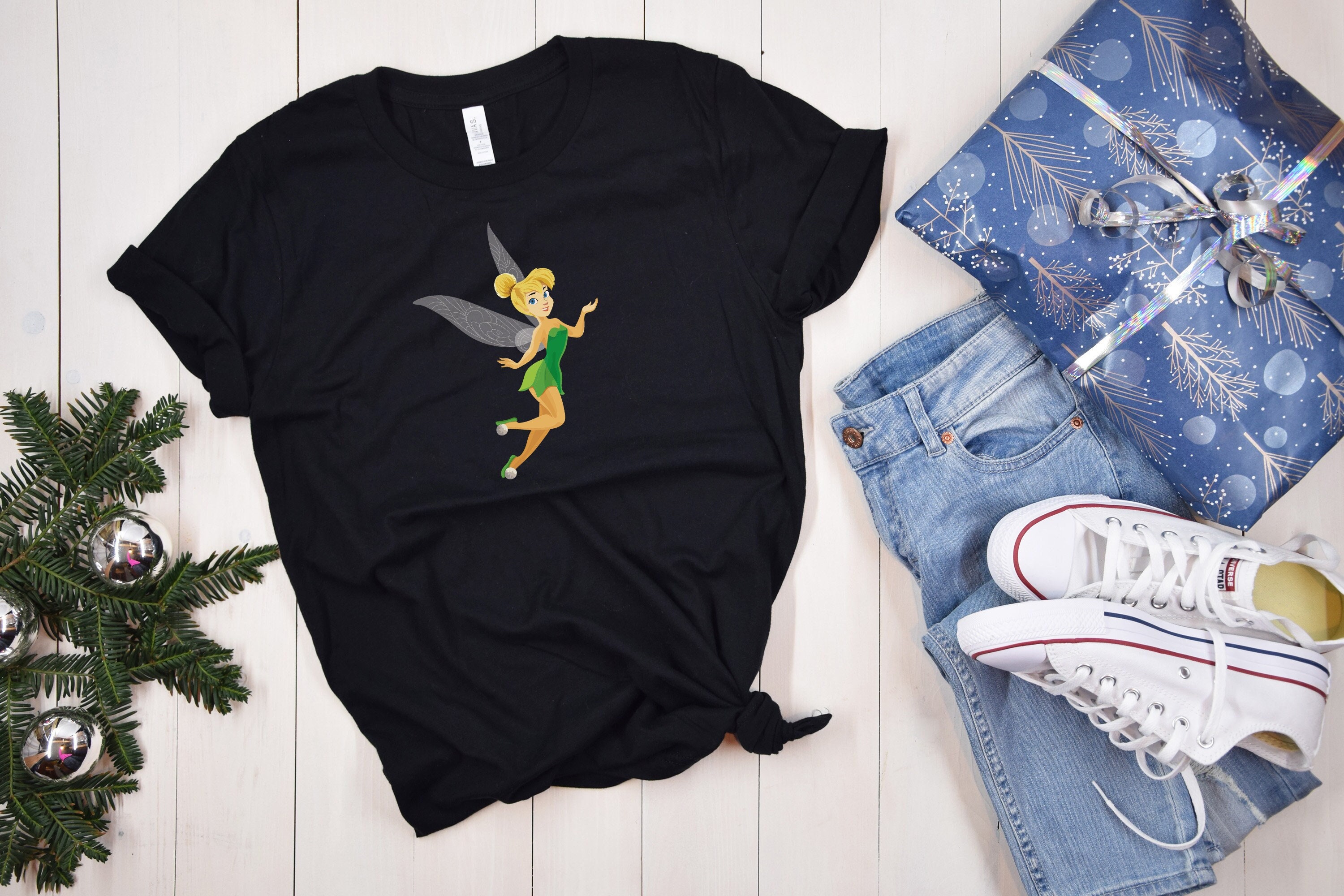Cute Tinker Bell T-Shirt, Disney Peter Pan Shirt, Adorable Tinker Bell T-Shirt, Disneyland Tee, Man Shirt Tee, Woman Shirt Tee, Disney Fairy