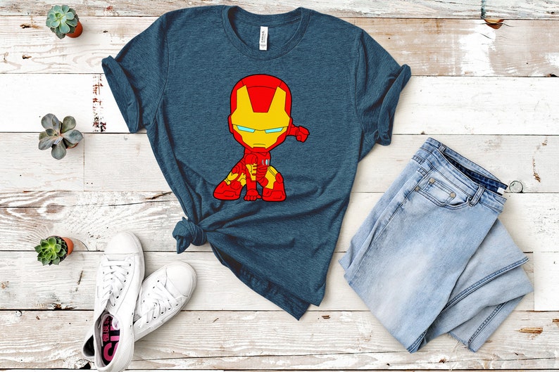 Camiseta Cool Iron Man, Marvel Tony Stark Bella Canvas, Diseño MCU Iron Man, Camiseta Avengers Iron Man, Diseño para niños pequeños XL, Camiseta para niños, Camisa unisex imagen 5