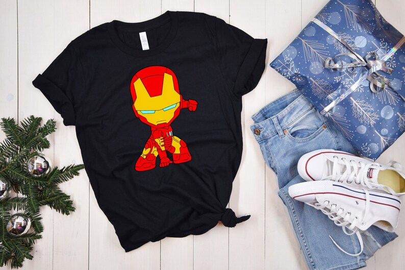Camiseta Cool Iron Man, Marvel Tony Stark Bella Canvas, Diseño MCU Iron Man, Camiseta Avengers Iron Man, Diseño para niños pequeños XL, Camiseta para niños, Camisa unisex imagen 3