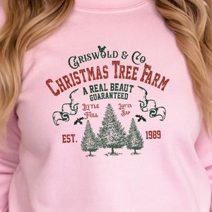Christmas Tree Farm Sweatshirt, Women Christmas Shirt, Christmas Party Sweatshirt, Riswold & Co. Sweatshirt, Christmas Holiday Sweatshirt