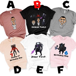 Skibidi Toilet Shirt: Titan Speakerman & Cameraman Tee