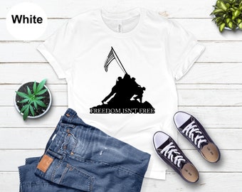 La liberté n'est pas gratuite : t-shirt commémoratif du drapeau américain patriotique