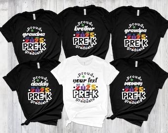 Proud Family 2025 Pre-K Graduate Shirt - Custom T-Shirt