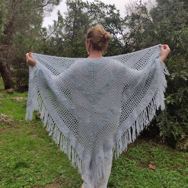 macrame shawl