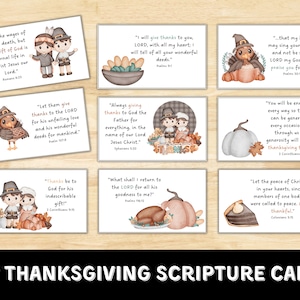 NIV | 24 Thanksgiving Schrift Placemat-kaarten | Lof- en aanbiddingskaarten| Afdrukbare toewijdingskaarten | Dankbaarheidskaarten | Nieuwe Internationale