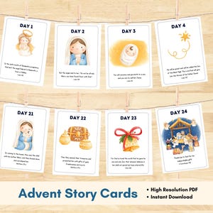 Adventsschriftkarten für Kinder Weihnachtskrippe Weihnachtsgeschichte für Kinder Schriftkarten Bibelkarten Weihnachten Adventskarten