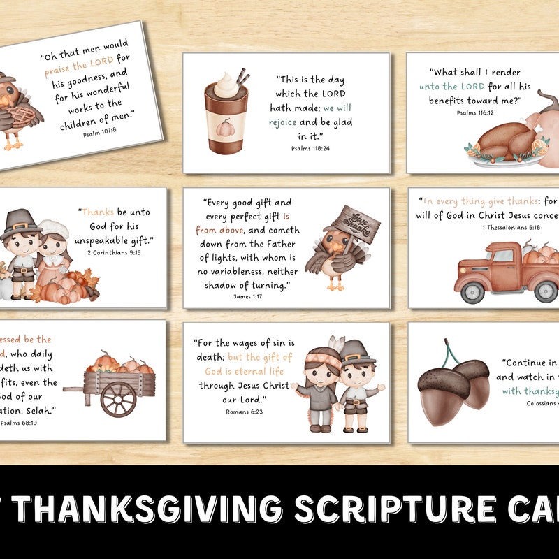 Printable Scripture Cards - Etsy