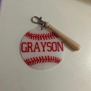 Baseball Taschenanhänger