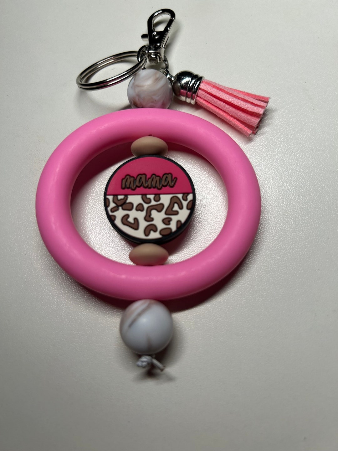 Pink Mama Keychain - Etsy