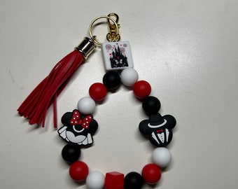 Mickey & Minnie Wristlet