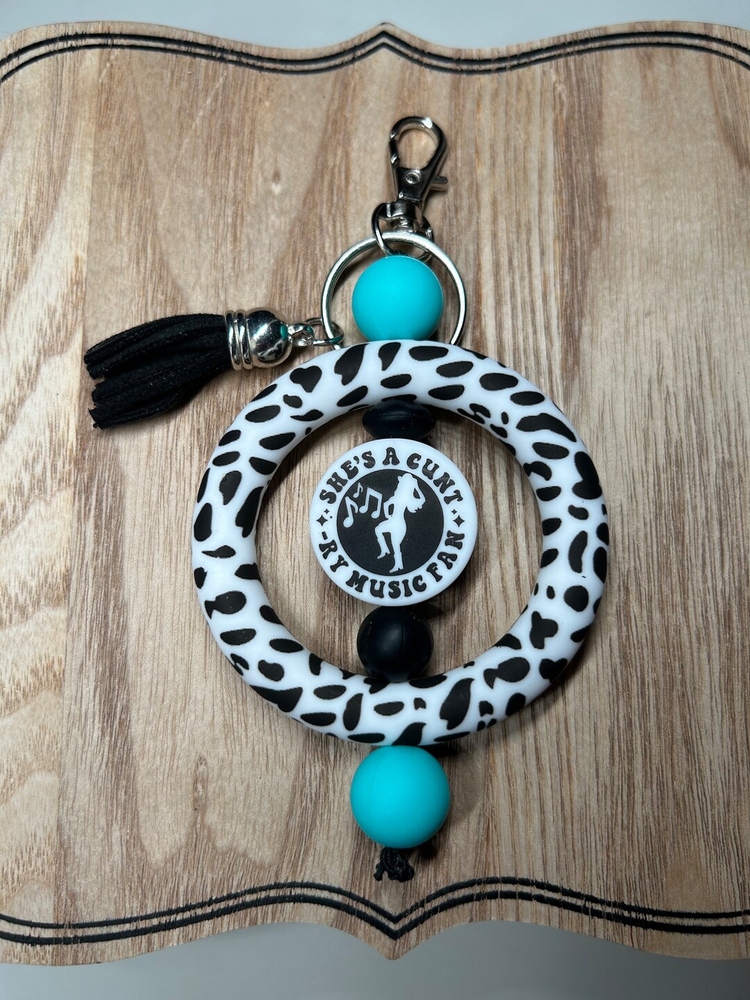 Country Music Keychain - Etsy
