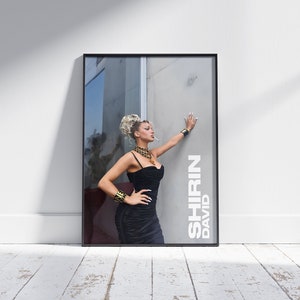 Shirin David Poster / gedruckt oder Download / Musik Deko