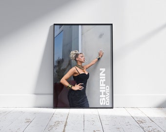 Shirin David Poster / gedruckt oder Download / Musik Deko