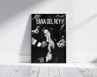 Lana Del Rey Poster / Musik Wandkunst / Digital Download / Printable