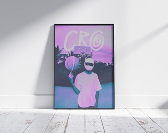 Cro Poster, Deutschrap Poster, gedruckt ou Download