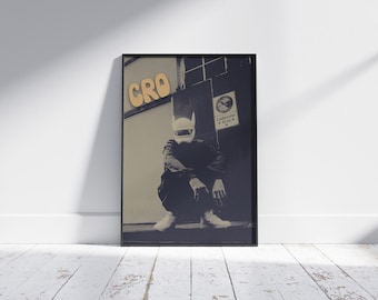 Cro Poster, Deutschrap Poster, gedruckt ou Download