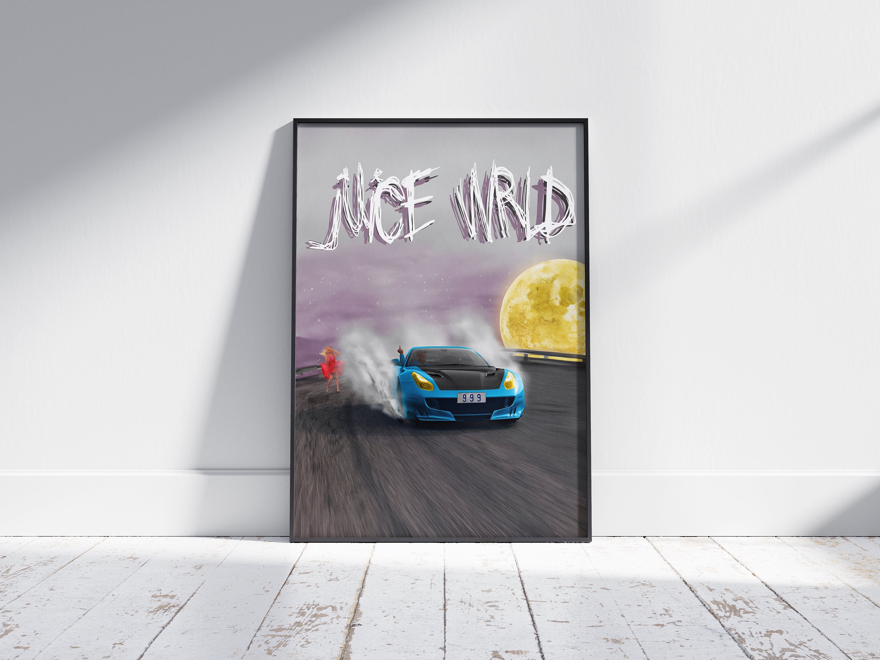 Juice Wrld 'Overstimulated Drawn' Poster – Posters Plug