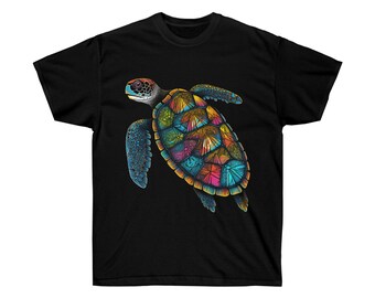 ★GENERAL IDEA★ Essential Soft Shirring Turtle T-Shirt BLAC il_340x270.5013704767_9onw.jpg