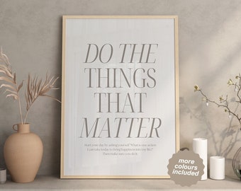 Affirmation Quote Print, Aesthetic Posters, Trendy Wall Art, Home Entrance Wall Art, Quote Print, Apartment Foyer Wall Art Modern, Digital