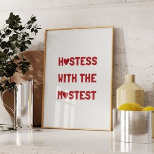 Esthetische keuken muur kunst schattig koken Art Print esthetische keuken decor minimalistische hart print chef-kok print trendy muur kunst digitale download