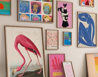 6000 Maximalist Wall Art, MEGA BUNDLE, Trendy Wall Art, Maximalist Gallery Wall Set, Eclectic Wall Art, Maximalist Home Decor, Trendy Prints