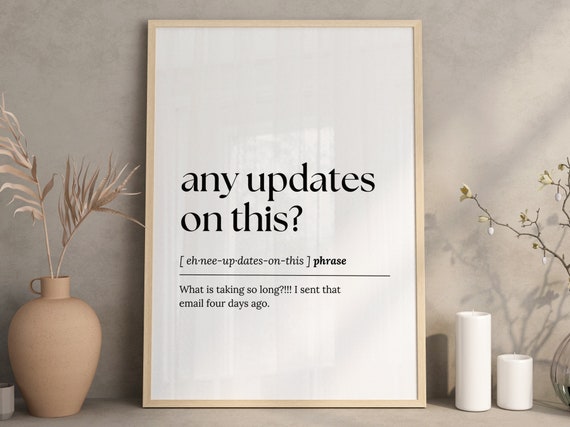 Funny office wall art, Printable wall art, home office decor, work from home art, definition print, office wall decor, digital download