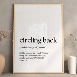 Funny office wall art, Printable wall art, home office decor, work from home art, definition print, office wall decor, digital download