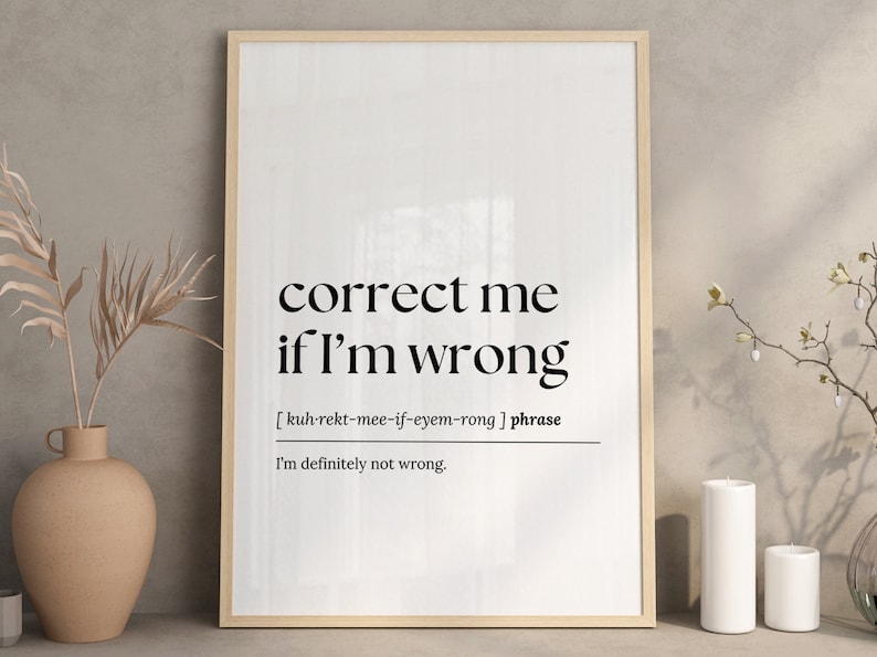 Funny office wall art, Printable wall art, home office decor, work from home art, definition print, office wall decor, digital download image 1
