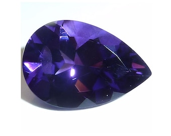 Natural AMETHYST Purple Pear Shape (4 options) Faceted Loose Gemstones since 1989 USA