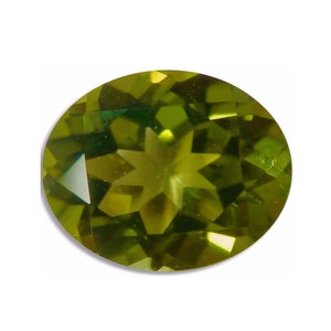 Natural ARIZONA PERIDOT Oval Green Olive Faceted Loose Gemstones Fine Cut AA+ Free Shipping Volume Discount