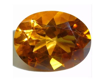 Natural CITRINE Oval Yellow Gold Orange Faceted Loose Gemstones Fine Cut AAA Free Shipping Volume Discount