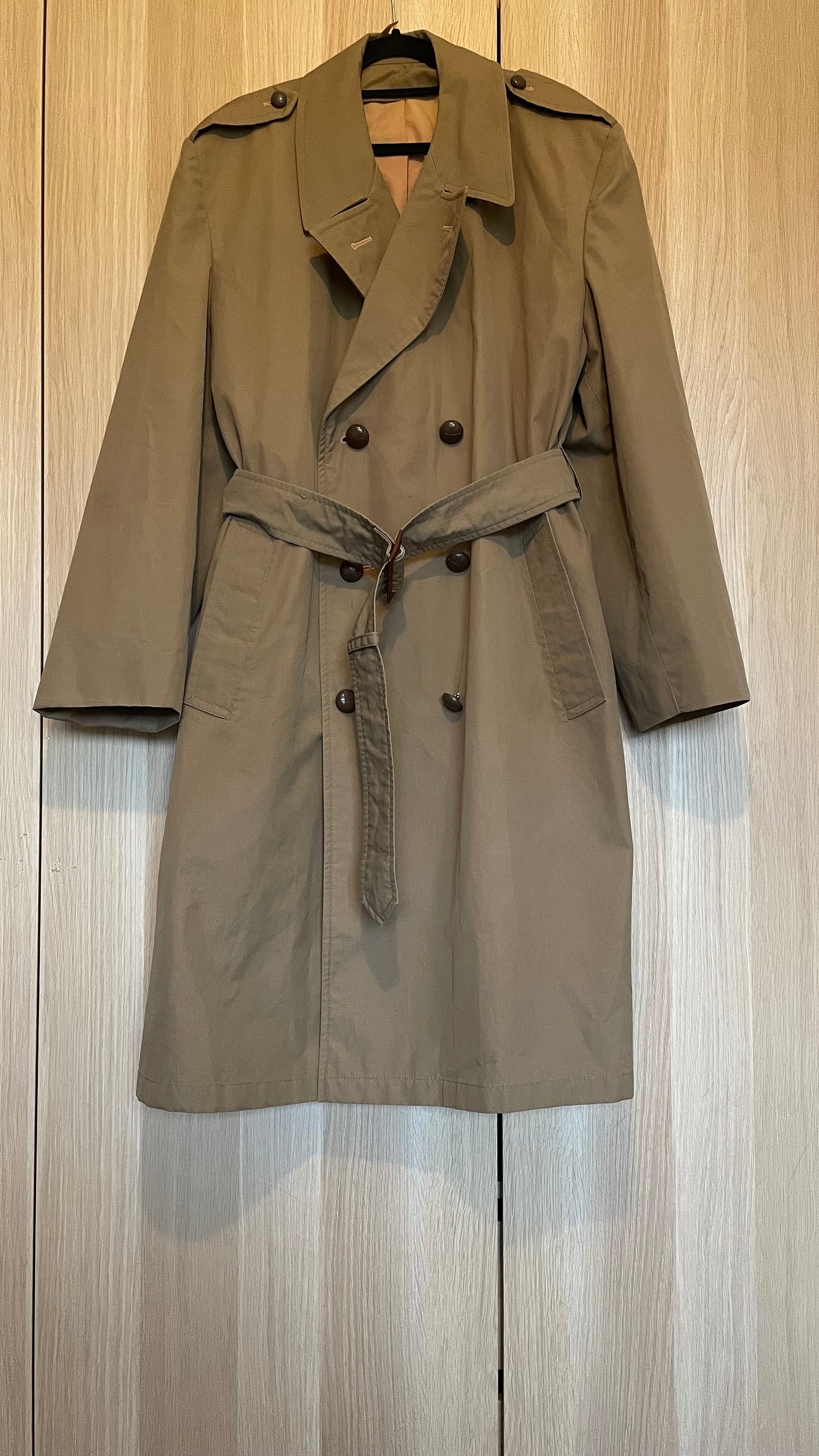 Винтажный тренч/L/тренч 70-х годов/KL 1972 г. - Etsy
