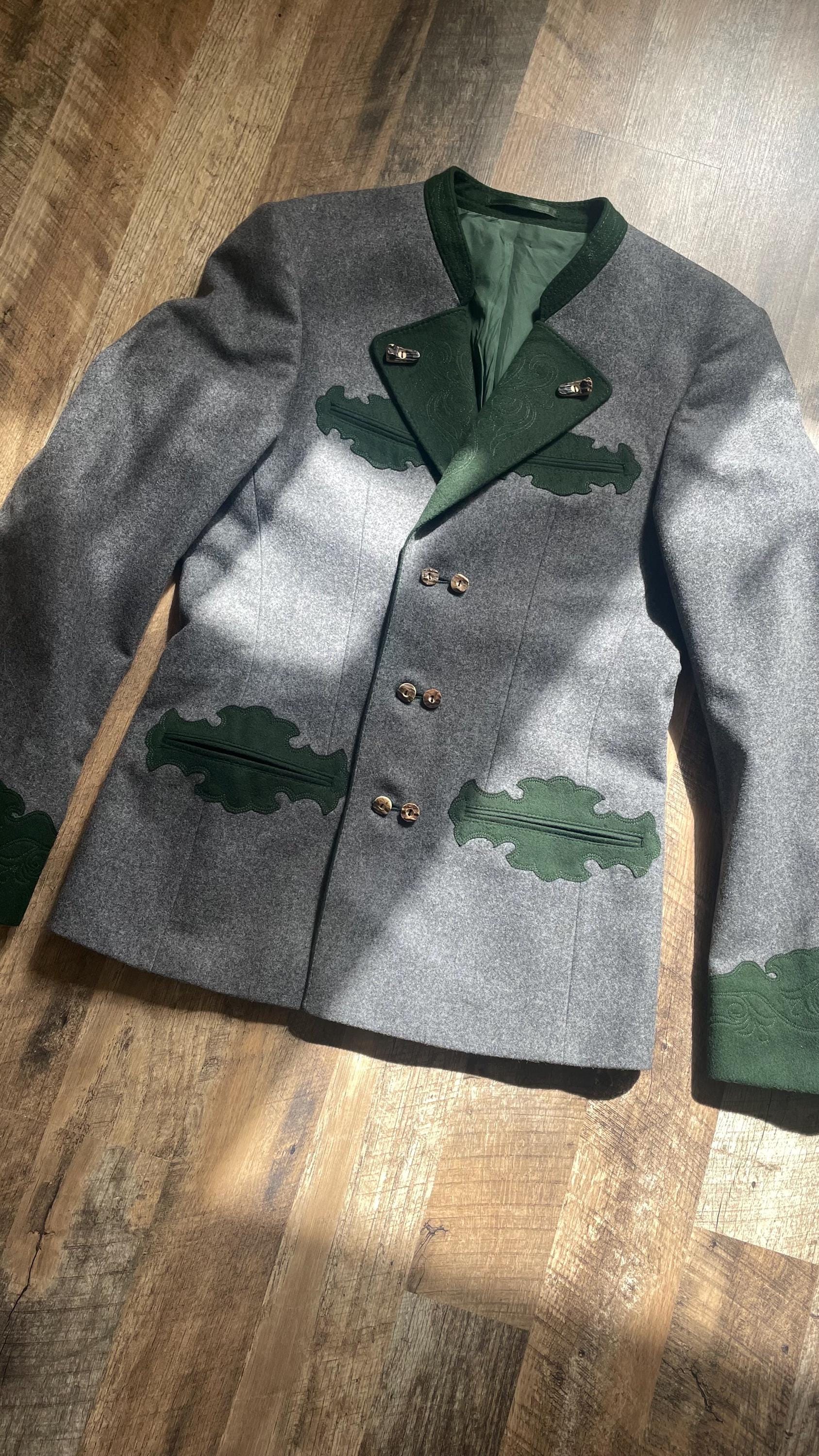 ジャケット・アウター Embroidered Design Tyrolean Jacket Austrian Jackets - Buy Mens Trachten Jackets, Tyrolean