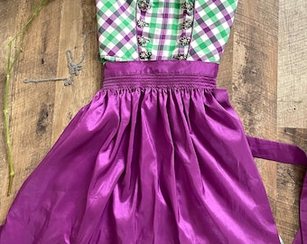 Винтажное платье Dirndl от Landhaus C&A — размер DE 42