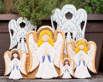 Flat Angel Wood Carving Stencil | Tutorial Video In the Description