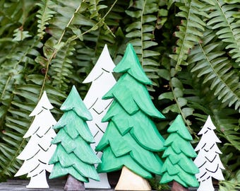 Christmas Tree Wood Carving Stencil | 3D Printed Template | Tutorial Video Below